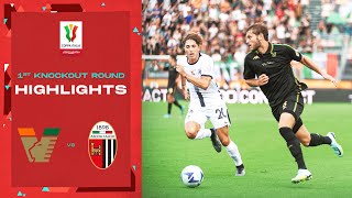 Venezia 23 Ascoli  Goals and Highlights 1st Knockout Round  Coppa Italia Frecciarossa 202223 [upl. by Ylro]