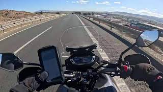 MH TRAY 125cc  RUTA NÍJAR  TOTANA  AUTOVIA 181024GoPro [upl. by Thessa4]