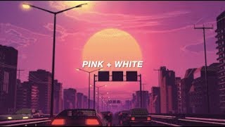 Pink  White Lyric Video  Frank Ocean [upl. by Sirroned]