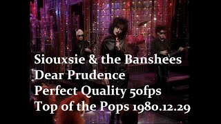 Siouxsie amp The Banshees  Dear Prudence TOTP PERFECT COPY 19831229 [upl. by Leuqar]