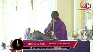 Requiem Mass  Postulant Yvonne Jirangwa  Homily  01112024 [upl. by Ransom]