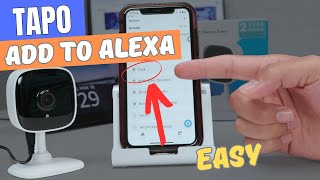 How to add Tapo camera to Alexa and Echo Show STEPbySTEP [upl. by Naesal]