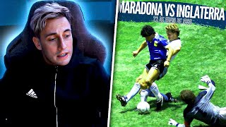 REACCION A MARADONA VS INGLATERRA [upl. by Osbourn]