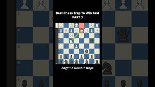 Best Chess Traps You Need to Know chess chessopenings gambit shorts viralvideo chessgame [upl. by Luz]