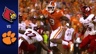 Louisville vs Clemson Football Highlights 2016 [upl. by Xuaeb158]