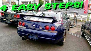 How to BUY and IMPORT a Japanese car  START to FINISH JDM Japan [upl. by Iadrahs]