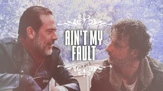 Rick  Negan  Aint My Fault [upl. by Yacano]