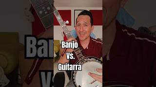 Acordes de Banjo vs Guitarra 🪕🎸 carlosferal musica [upl. by Bunder]