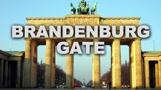 Brandenburg Gate in Berlin a WellKnown Landmark of Germany [upl. by Attennek]