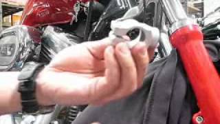 Steering damper installation for XL Sportsters [upl. by Anatole723]