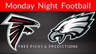 Falcons Vs Eagles NFL Monday Night Football Picks 916  Picks And Parlays [upl. by Sprage271]