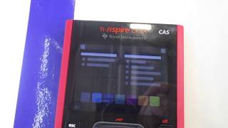 TINspire CX IIT CAS  booting Didacta 2019 [upl. by Anilad]