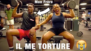 Je REPRODUIS La ROUTINE SPORTIVE de mon PETIT FRÈRE😭 [upl. by Eimmaj433]