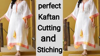 Kaftan ki Cutting and Stiching in Hindi  Kaftan dress [upl. by Derward]