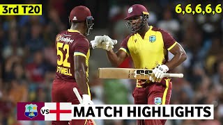 West Indies vs England 3rd T20 Highlights 2024  WI vs ENG 2024  WI vs ENG 3rd T20 Highlights 2024 [upl. by Romo57]