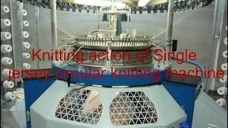 Different parts of circular knitting machine [upl. by Atiana716]