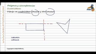 Polígonos y circunferencias Cuadrilátero 1º de ESO [upl. by Yurik]