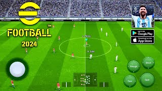 eFootball™ 2024  Global Version Gameplay AndroidiOS [upl. by Nowyt]