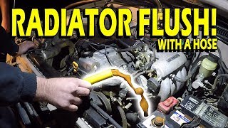 How to Properly Flush a Radiator  Project Truck  97 Toyota Tacoma [upl. by Lemmor404]