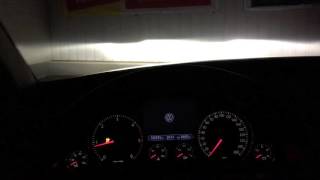 2011 VW Phaeton Start up active light assist [upl. by Eniluqcaj]