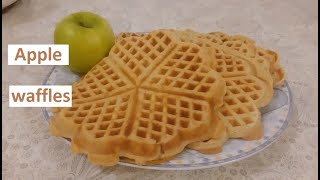 Apple waffles  Vafle sa jabukama [upl. by Adnov]