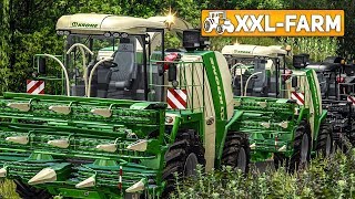 LS17 XXLFarm Krone Big X 1100 HäckslerKONVOI  LS17 Süd Thüringen 37 [upl. by Ruy]