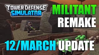 Militants Remake 12th March Update  More Events  TDS Report 3 [upl. by Eillib]