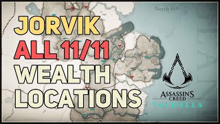 How to get All Wealth in Jorvik Assassins Creed Valhalla [upl. by Kcuhc]