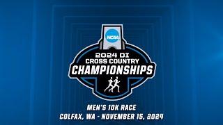 NCAA Cross Country Regionals  Mens 10K Race  111524  Colfax WA hosted by WSU [upl. by Kimble317]