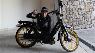 FARI a LED e BATTERIA su CIAO PIAGGIO [upl. by Jase]