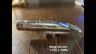 Berg Larsen vs Vandoren V16  Tenor Saxophone Mouthpiece Comparison [upl. by Zack]