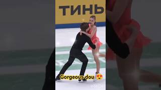 Gorgeous dou 😍shortvideo dance youtubeshorts skating couple love [upl. by Aissyla722]