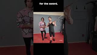 Can you Kick someone in a Sword Fight sword martialarts fencing [upl. by Corsiglia]