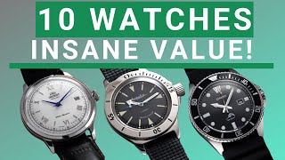 10 Of The Best Watches Under 200 Unbelievable Value [upl. by Pesek]