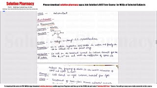 Class 58 Anticonvulsant Drugs Part 02  Medicinal Chemistry 01  BPharmacy 4th Semester [upl. by Annoit]