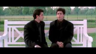 K3G Shahrukh amp Hrithik bench scene HQ 720p [upl. by Mayor]