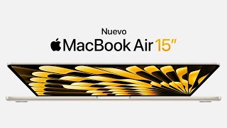 Descubre el MacBook Air de 15 pulgadas  Apple [upl. by Aisyle713]