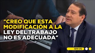 Gobierno promulgó modificaciones a ley del teletrabajo ECONOMIAXTODOS  Entrevista [upl. by Jer600]