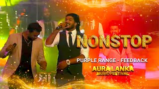 NONSTOP  FEEDBACK  Aura Lanka Music Festival [upl. by Anialad355]