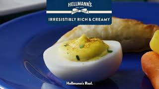 Hellmanns Deviled Eggs Recipe [upl. by Assi935]