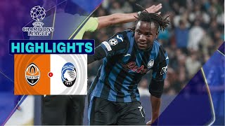 Shakhtar vs Atalanta 03 Highlights UEFA Champions League 20242025 [upl. by Karl]