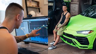 REAL Day In The Life as A Millionaire Day Trader [upl. by Bostow267]