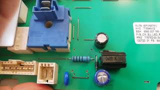 Riparazione scheda elettronica lavatrici Bosch Siemens Repair board Bosch washing machine [upl. by Karlow638]