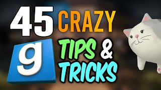 45 Useful GMOD Tips  what I learnt in 2000 hours in garrys mod [upl. by Aldredge]