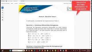 ECUACIONES DIFERENCIALES FASE 3 2024 B [upl. by Stuckey]