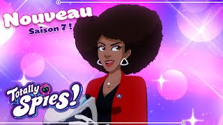 Totally Spies  Saison 7  CLIP  TOTALEMENT SURPRISES 😮 [upl. by Oecam]