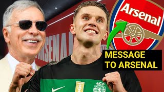 UNBELIEVABLE 🔴 Viktor Gyökeres Sends a Message to Arsenal 🤩 ARSENAL EXCITED NEWS amp UPDATES UNFOLDED [upl. by Oleic821]