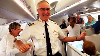 Delta Pilot Charters Plane to Hawaii for Retirement Party [upl. by Fugere464]