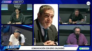 ENTREVISTA A ERIC CALCAGNO  LA VUELTA COMPLETA [upl. by Kesley]