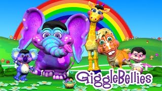 Best Kindergarten Songs  9 Fun Kids Songs  GiggleBellies [upl. by Elleirb]